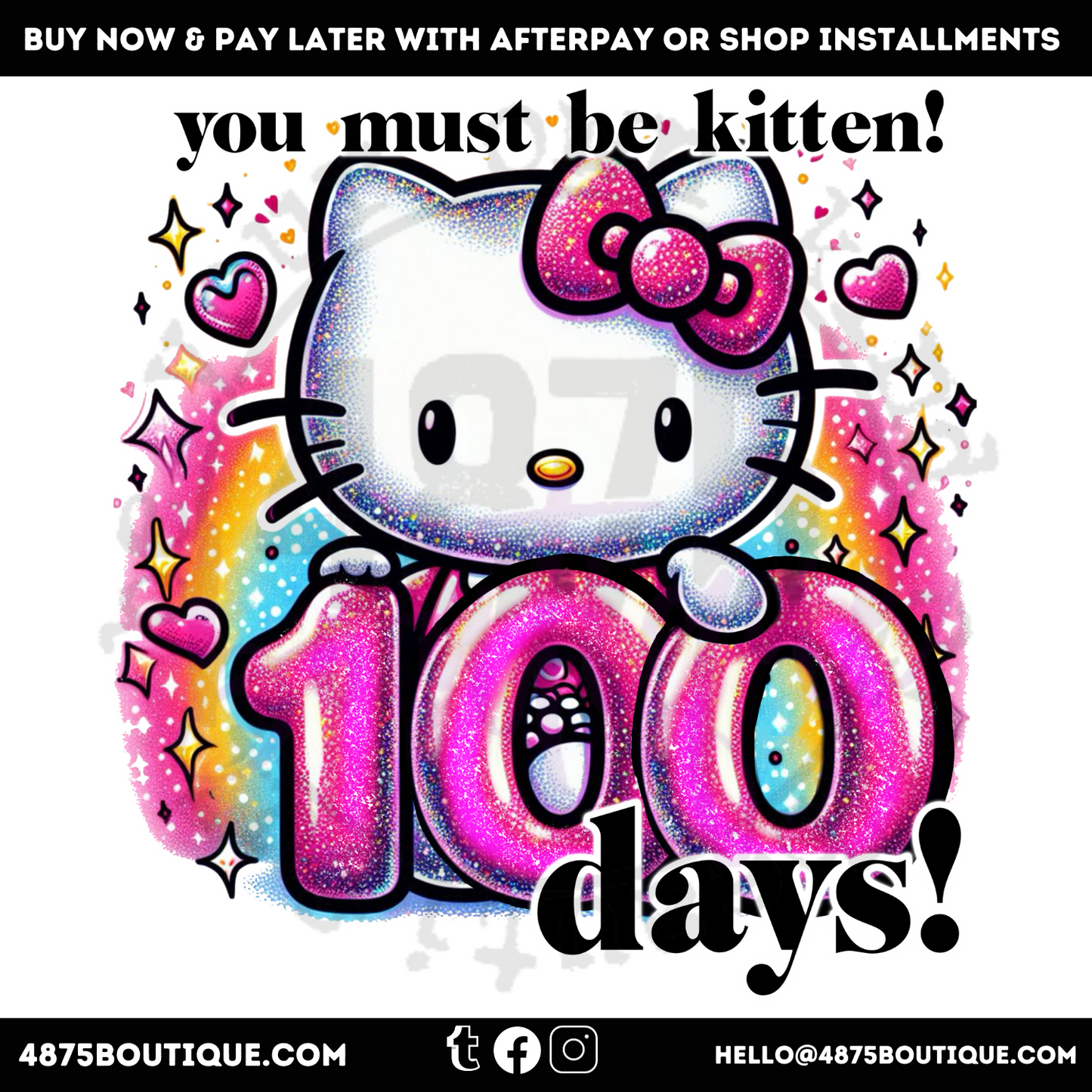 Must Be Kitten 100 Days