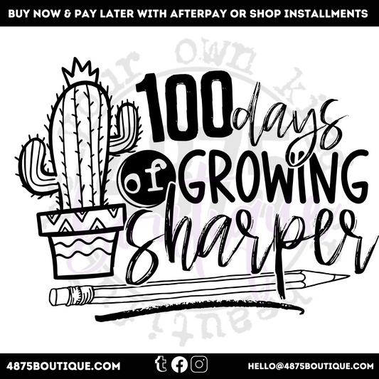 100 Days Of Growing Sharper